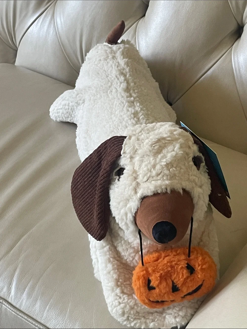 Dachshund ghost Humane World for Animals Decorative Pillow